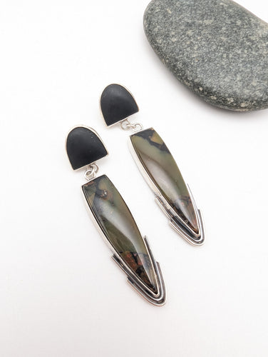 Dust and Shadow Earrings