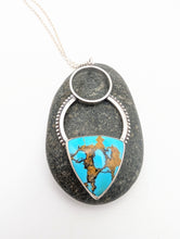 Load image into Gallery viewer, Kingman Turquoise Statement Pendant